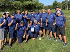 Photo des membres de la ligue d'hommes (le mercredi)