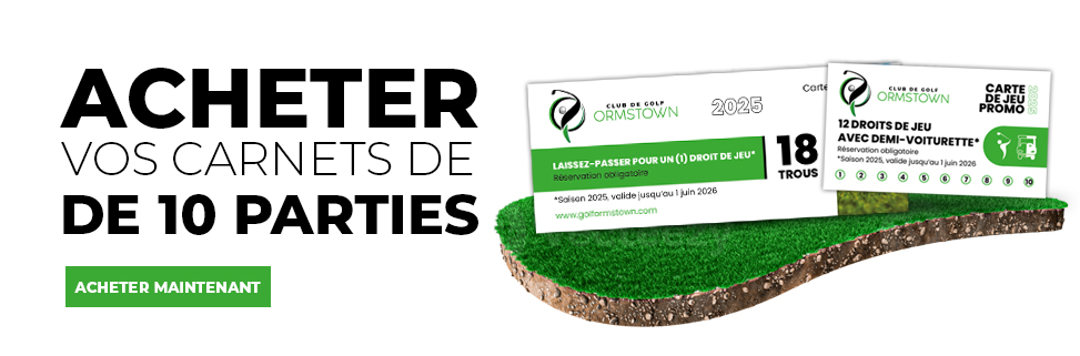 Carnet de 10 parties